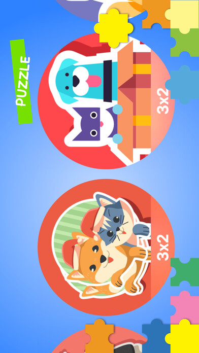 Emulate iPhone app Puzzle. Kids using MyAndroid Emulate iPhone app Puzzle. Kids using MyAndroid
