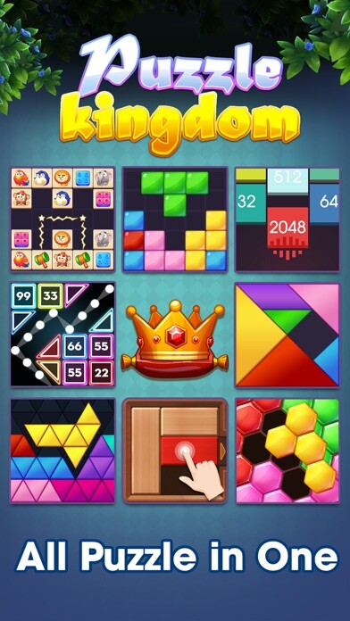 Emulate iPhone app Puzzle Kingdom All In One using MyAndroid