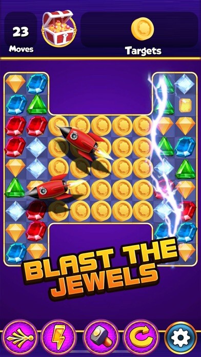 Emulate iPhone app Puzzle Match 3 - Discover Game using MyAndroid Emulate iPhone app Puzzle Match 3 - Discover Game using MyAndroid