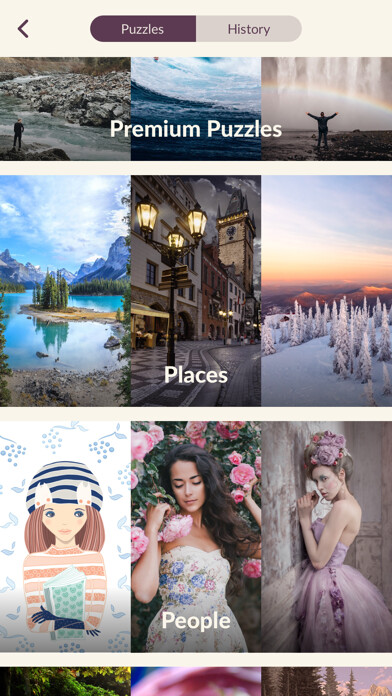 Emulate iPhone app Puzzle.Plus – Classic jigsaw puzzle in your hands using MyAndroid