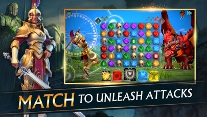 Emulate iPhone app Puzzle Quest 3 - Hero RPG Game using MyAndroid Emulate iPhone app Puzzle Quest 3 - Hero RPG Game using MyAndroid
