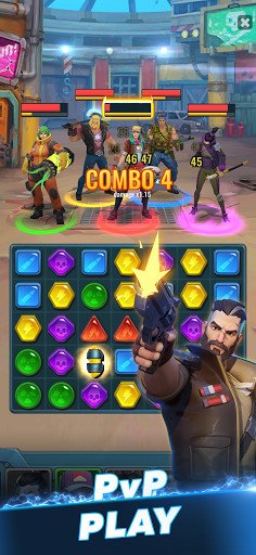 Run android online APK Puzzle Raiders: Zombie Match-3 from MyAndroid or emulate Puzzle Raiders: Zombie Match-3 using MyAndroid