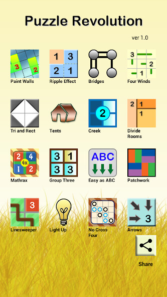 Emulate iPhone app Puzzle Revolution - All in One using MyAndroid