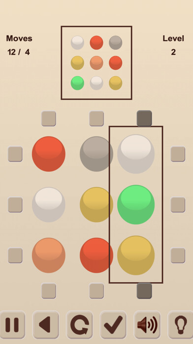 Emulate iPhone app Puzzle Rows and Columns using MyAndroid Emulate iPhone app Puzzle Rows and Columns using MyAndroid