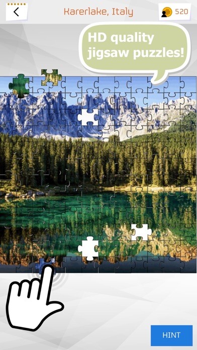 Emulate iPhone app Puzzles - beautiful world using MyAndroid Emulate iPhone app Puzzles - beautiful world using MyAndroid