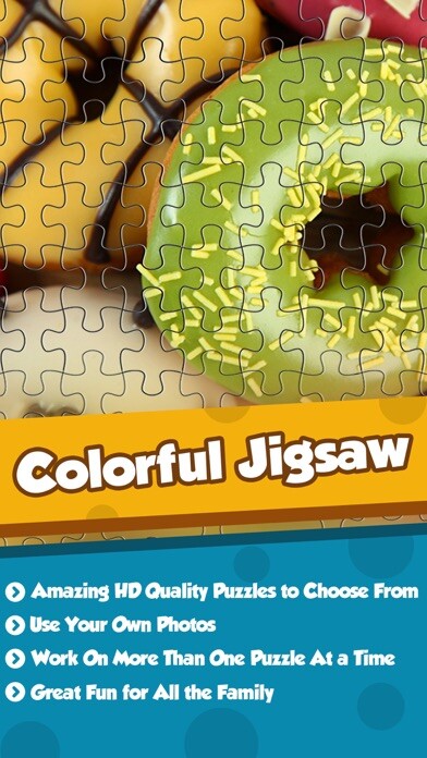 Emulate iPhone app Puzzles Celebrate Rush And Colors - Toddlers Fun using MyAndroid