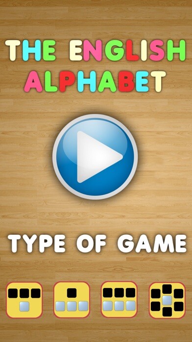 Emulate iPhone app Puzzle shadow English alphabet using MyAndroid