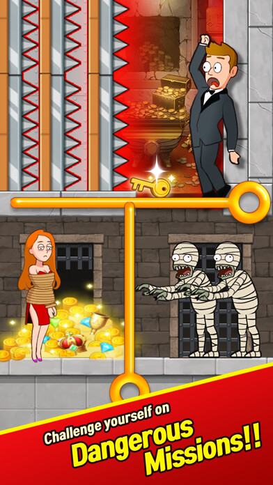 Emulate iPhone app Puzzle Spy : Pull the Pin using MyAndroid Emulate iPhone app Puzzle Spy : Pull the Pin using MyAndroid