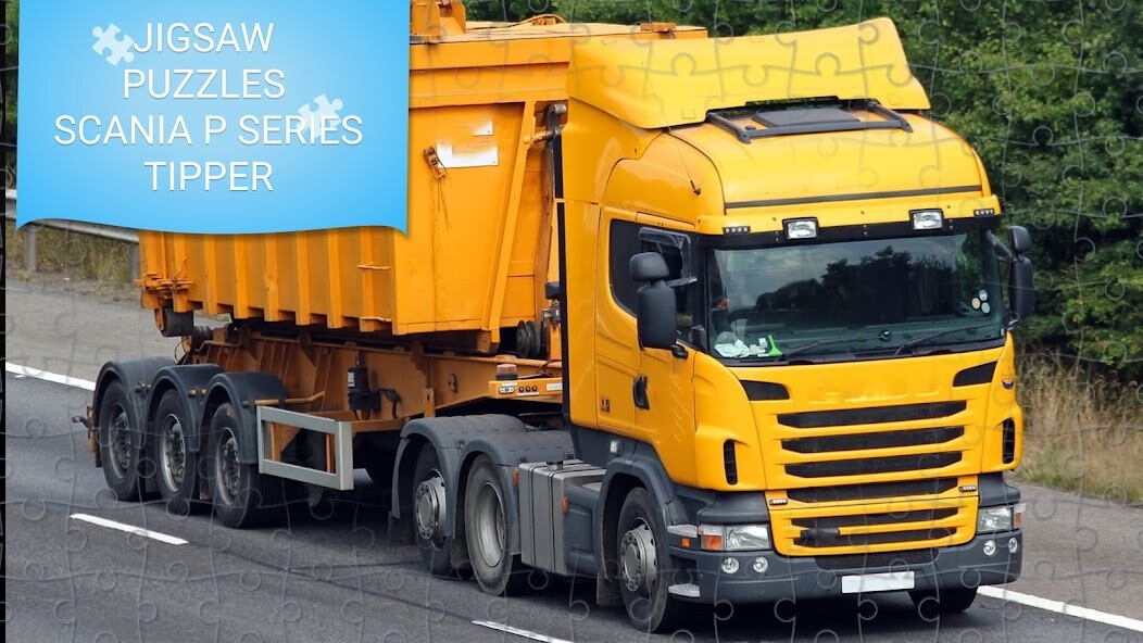 Emulate Android APK Puzzles Scania P Series Tipper
