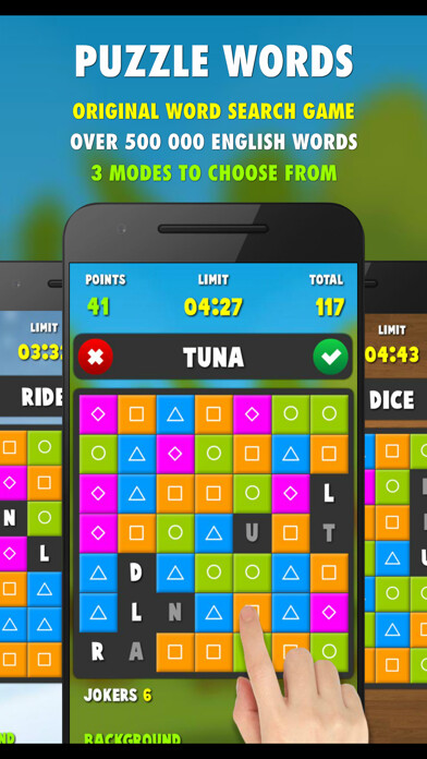 Emulate iPhone app Puzzle Words PRO using MyAndroid Emulate iPhone app Puzzle Words PRO using MyAndroid