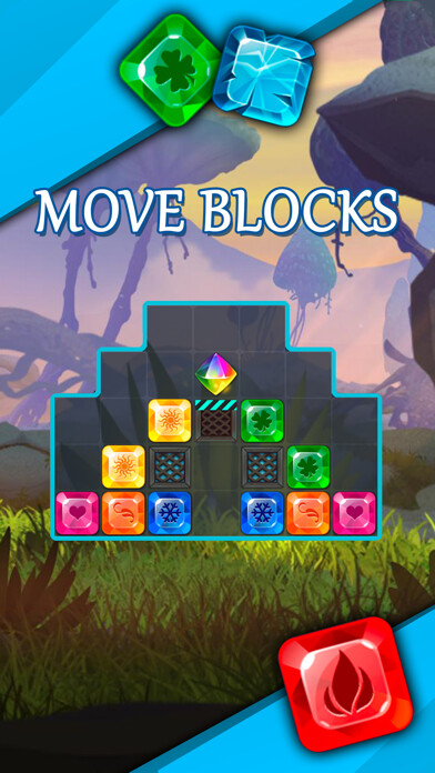 Emulate iPhone app Puzznic Adventure Blockbusterz using MyAndroid