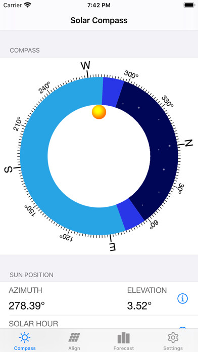 Emulate iPhone app PV Optimizer & Solar compass using MyAndroid Emulate iPhone app PV Optimizer & Solar compass using MyAndroid
