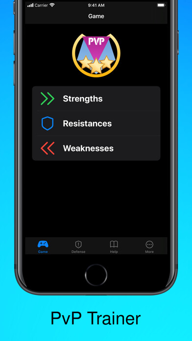 Emulate iPhone app PvP Trainer Pokémon Quiz Game using MyAndroid