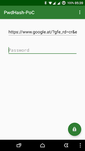 Run android online APK PwdHash-PoC from MyAndroid or emulate PwdHash-PoC using MyAndroid