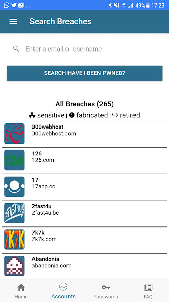 Run android online APK pwned? - have i been pwned? from MyAndroid or emulate pwned? - have i been pwned? using MyAndroid