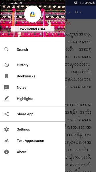Run android online APK Pwo Karen Bible from MyAndroid or emulate Pwo Karen Bible using MyAndroid Run android online APK Pwo Karen Bible from MyAndroid or emulate Pwo Karen Bible using MyAndroid