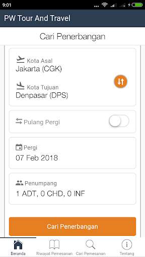 Run android online APK PW Tour And Travel from MyAndroid or emulate PW Tour And Travel using MyAndroid
