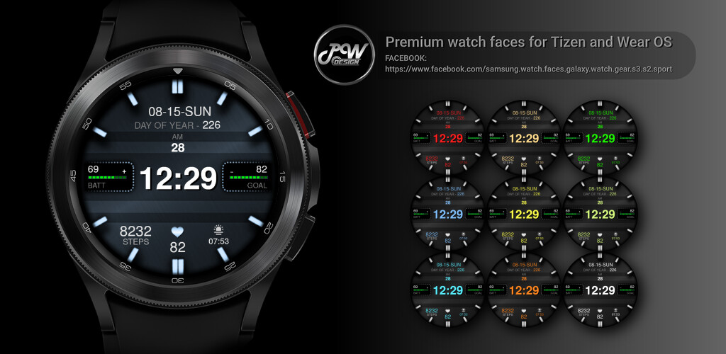 Run android online APK PWW33 - Sport Digi Watch Face from MyAndroid or emulate PWW33 - Sport Digi Watch Face using MyAndroid