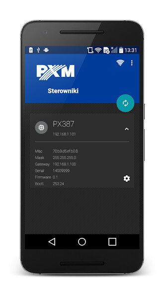 Run android online APK PX387 SwitchDimm DMX from MyAndroid or emulate PX387 SwitchDimm DMX using MyAndroid
