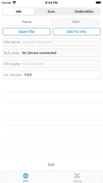 Emulate iPhone app PXI OTA using MyAndroid