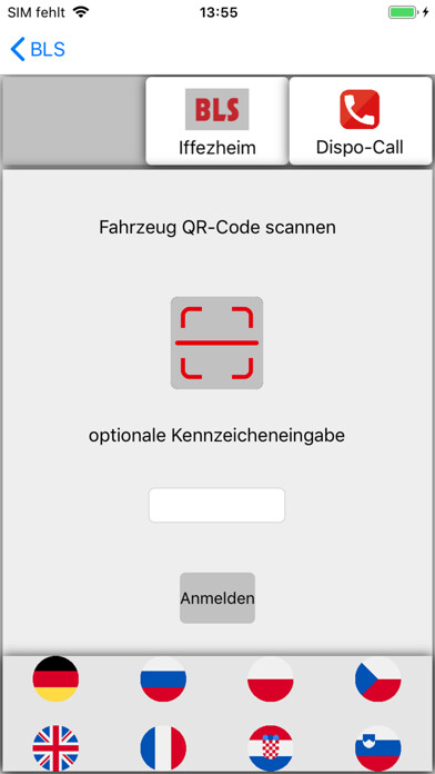 Emulate iPhone app PxP BLS Iffezheim using MyAndroid