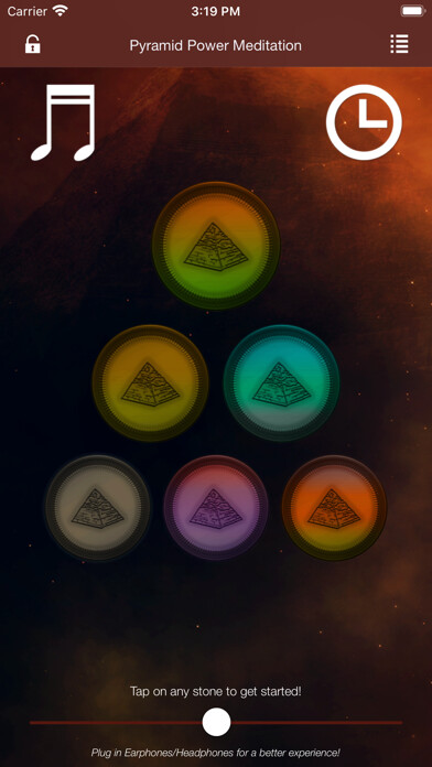 Emulate iPhone app Pyramid Power Meditation 432Hz using MyAndroid Emulate iPhone app Pyramid Power Meditation 432Hz using MyAndroid