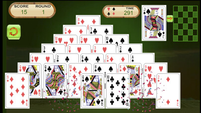Emulate iPhone app Pyramid Solitaire Cards Game using MyAndroid Emulate iPhone app Pyramid Solitaire Cards Game using MyAndroid