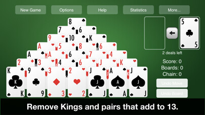 Emulate iPhone app Pyramid Solitaire—New Classic using MyAndroid Emulate iPhone app Pyramid Solitaire—New Classic using MyAndroid