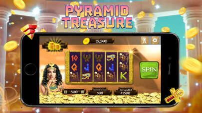 Emulate iPhone app Pyramid Treasure using MyAndroid