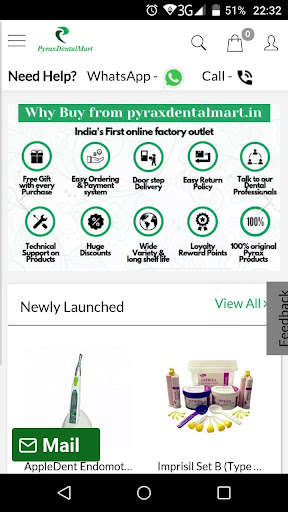 Run android online APK Pyrax Dental Mart - 2019 ( Online Dental Material) from MyAndroid or emulate Pyrax Dental Mart - 2019 ( Online Dental Material) using MyAndroid Run android online APK Pyrax Dental Mart - 2019 ( Online Dental Material) from MyAndroid or emulate Pyrax Dental Mart - 2019 ( Online Dental Material) using MyAndroid