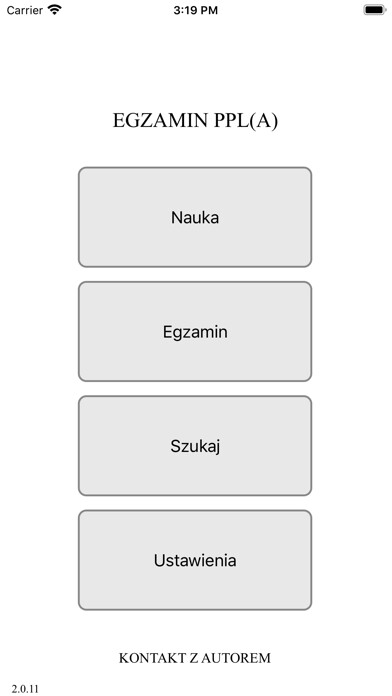 Emulate iPhone app Pytania ULC Egzamin PPL(A) using MyAndroid Emulate iPhone app Pytania ULC Egzamin PPL(A) using MyAndroid