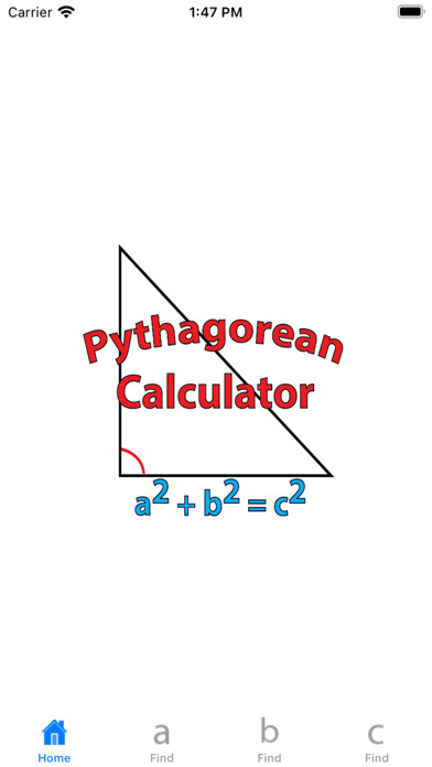 Emulate iPhone app Pythagorean Calculator using MyAndroid Emulate iPhone app Pythagorean Calculator using MyAndroid