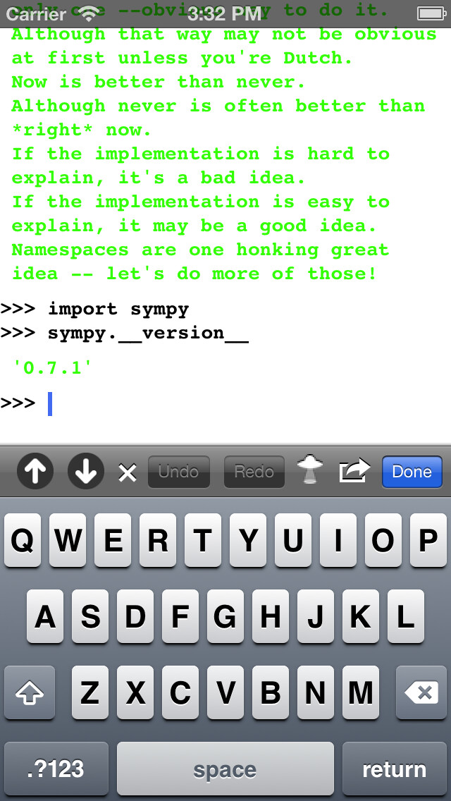 Emulate iPhone app Python 2.5 for iOS using MyAndroid Emulate iPhone app Python 2.5 for iOS using MyAndroid