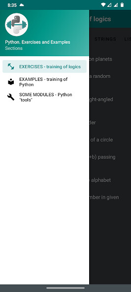 Run android online APK Python. Exercises and examples from MyAndroid or emulate Python. Exercises and examples using MyAndroid