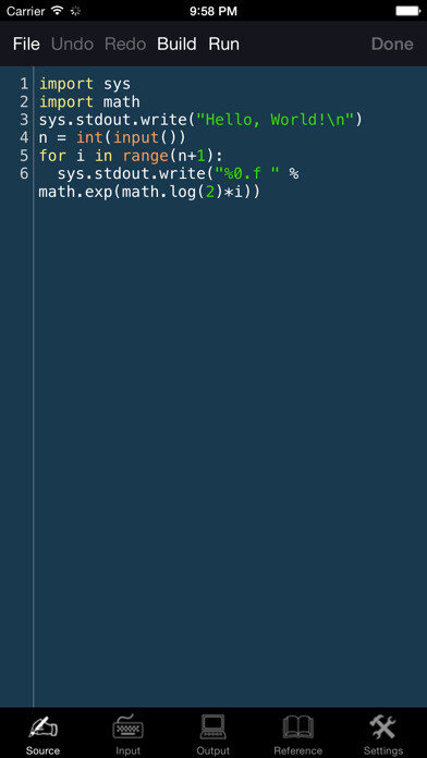 Emulate iPhone app Python Programming Language using MyAndroid Emulate iPhone app Python Programming Language using MyAndroid