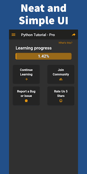 Run android online APK Python Tutorial - Pro from MyAndroid or emulate Python Tutorial - Pro using MyAndroid
