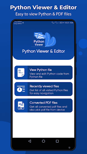 Run android online APK Python Viewer: Python Reader from MyAndroid or emulate Python Viewer: Python Reader using MyAndroid