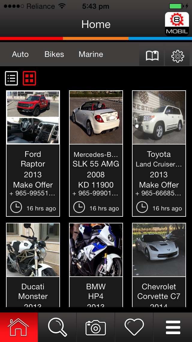 Emulate iPhone app Q8Mobil using MyAndroid Emulate iPhone app Q8Mobil using MyAndroid