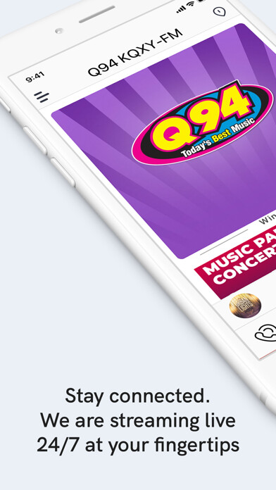 Emulate iPhone app Q94 KQXY-FM using MyAndroid Emulate iPhone app Q94 KQXY-FM using MyAndroid
