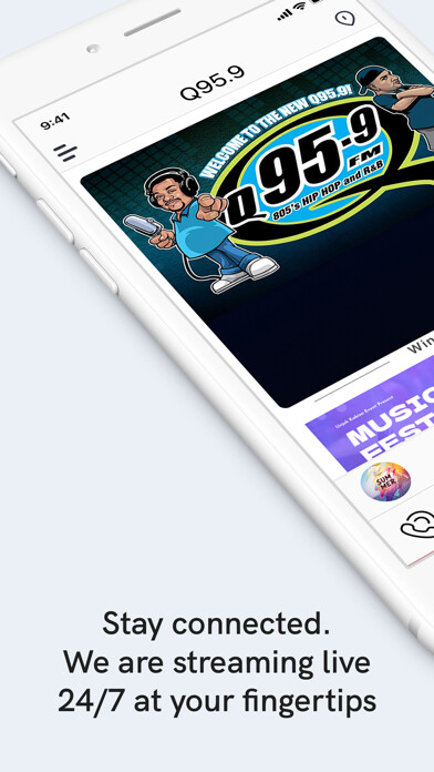 Emulate iPhone app Q95.9 using MyAndroid Emulate iPhone app Q95.9 using MyAndroid