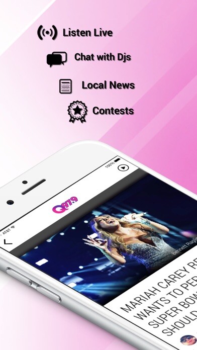 Emulate iPhone app Q97.9 (WJBQ) using MyAndroid Emulate iPhone app Q97.9 (WJBQ) using MyAndroid