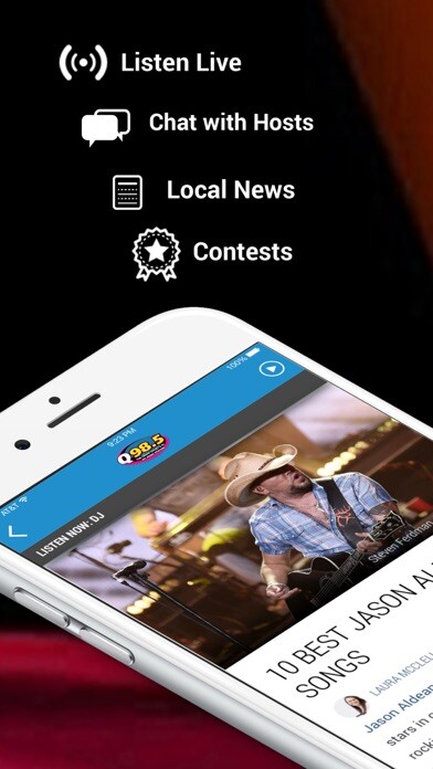 Emulate iPhone app Q98.5 - Waterloo (KKHQ) using MyAndroid