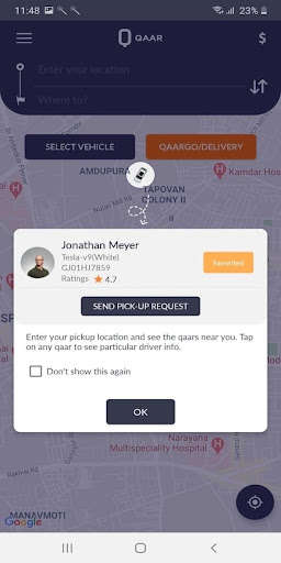 Run android online APK QAAR from MyAndroid or emulate QAAR using MyAndroid