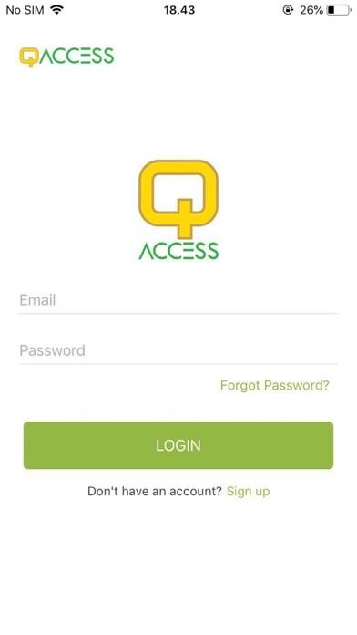 Emulate iPhone app QAccess using MyAndroid