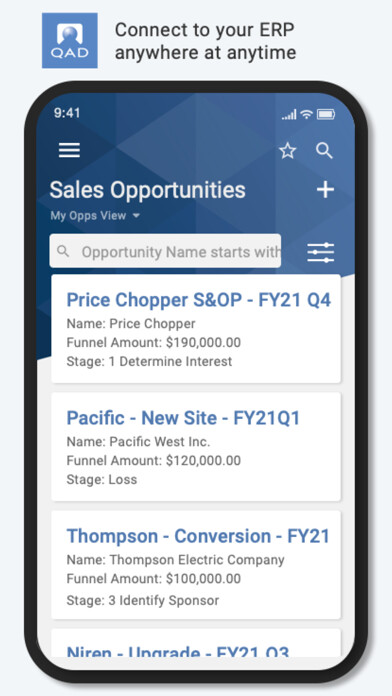 Emulate iPhone app QAD Adaptive ERP using MyAndroid Emulate iPhone app QAD Adaptive ERP using MyAndroid
