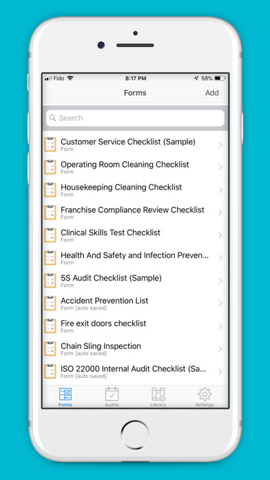 Emulate iPhone app QAQC - Digital Inspections using MyAndroid