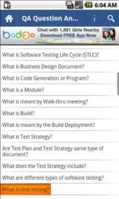 Emulate Android APK QA Question Answers