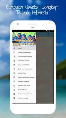 Emulate Android APK Qasidah Lengkap Offline