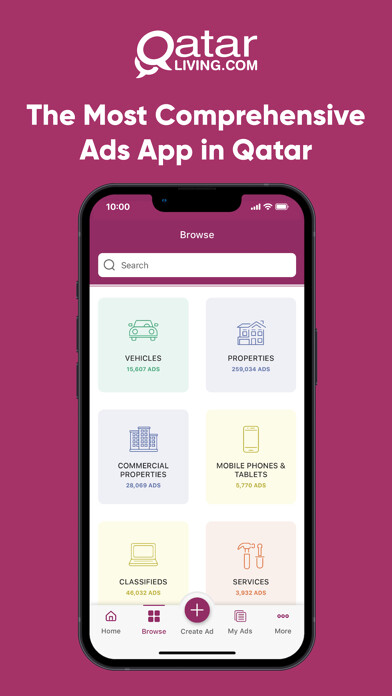 Emulate iPhone app Qatar Living using MyAndroid Emulate iPhone app Qatar Living using MyAndroid