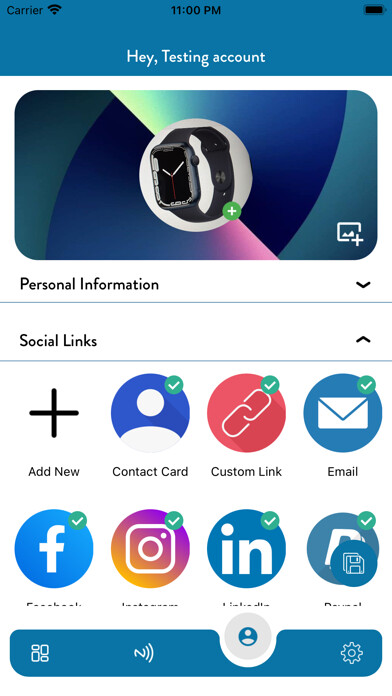 Emulate iPhone app Q Business Card using MyAndroid Emulate iPhone app Q Business Card using MyAndroid